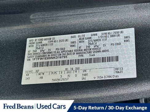 Used 2022 Ford F150 Lariat image 36