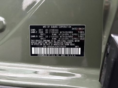 Used 2024 Subaru Crosstrek 2.5i Limited image 34