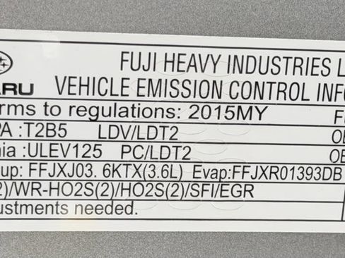 Used 2015 Subaru Outback 3.6R Limited w/ Popular Package #4 image 36