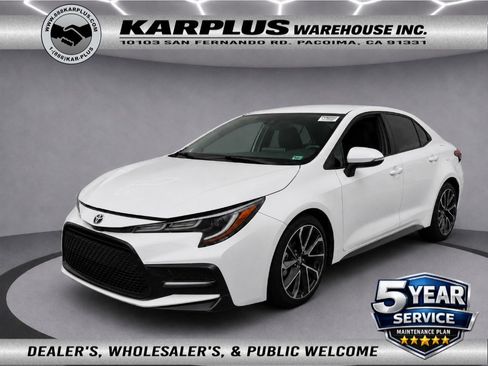Used 2020 Toyota Corolla SE w/ Carpet Mat Package (TMS) FWD image 1
