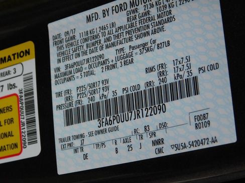 Used 2018 Ford Fusion S image 15