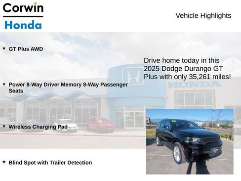 Used 2025 Dodge Durango GT AWD/4WD image 6