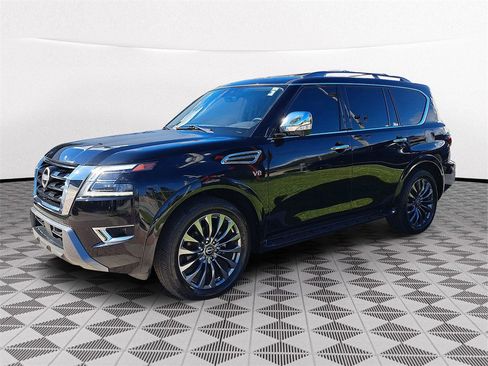 Used 2022 Nissan Armada Platinum w/ Captain's Chairs Package image 3