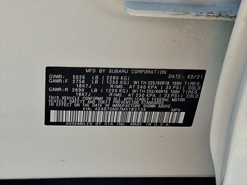 Used 2021 Subaru Outback Limited XT AWD/4WD image 30