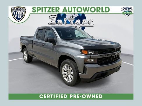 Used 2021 Chevrolet Silverado 1500 Custom RWD image 1
