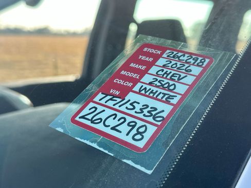 New 2026 Chevrolet Silverado 2500 W/T w/ WT/CX Safety Package image 25