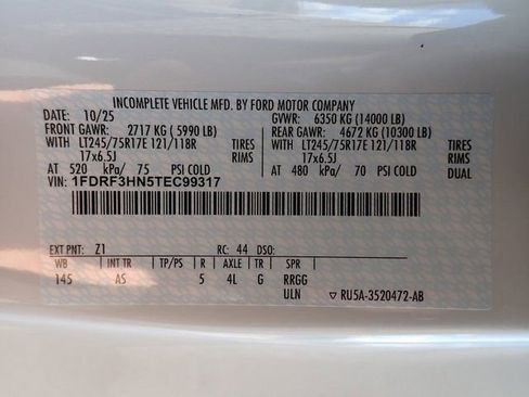 New 2026 Ford F350 XL w/ XL Chrome Package AWD/4WD image 17