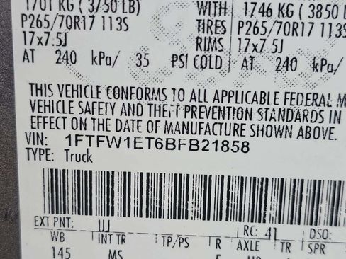 Used 2011 Ford F150 XLT w/ XLT Convenience Pkg image 11