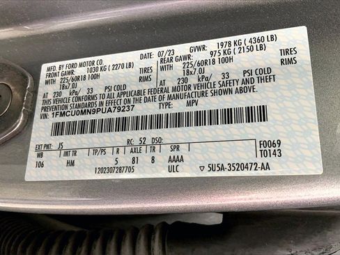 Used 2023 Ford Escape ST-Line w/ Tech Pack #1 image 8