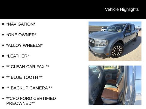 Used 2024 Ford Maverick Lariat AWD/4WD image 4