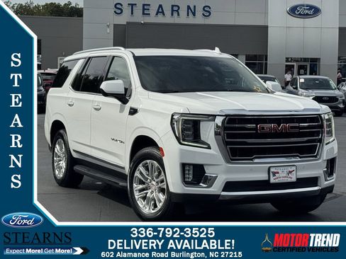 Used 2021 GMC Yukon SLT image 1