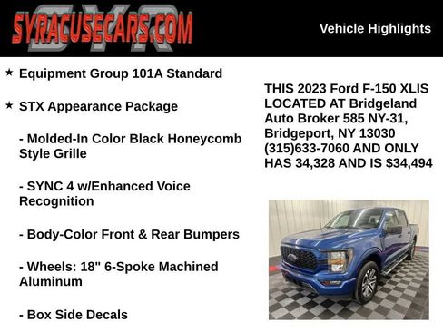 Used 2023 Ford F150 XL w/ STX Appearance Package AWD/4WD image 5