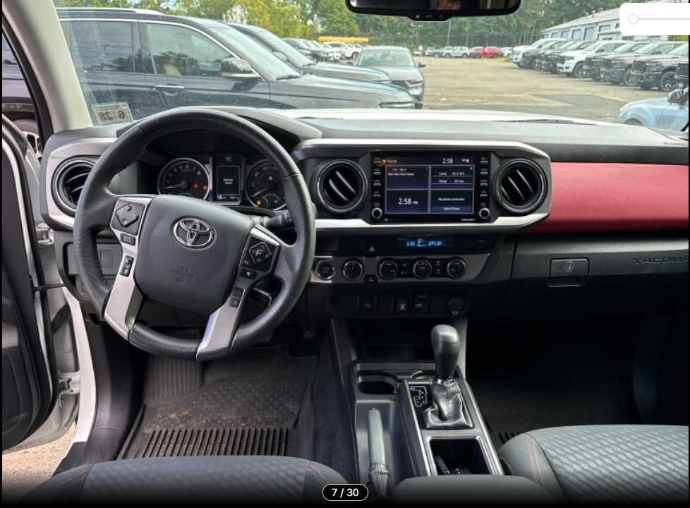 Used 2023 Toyota Tacoma SR5 w/ Black Out Package (TMS) AWD/4WD image 7