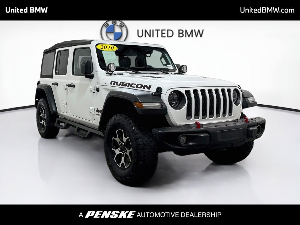Used 2020 Jeep Wrangler Unlimited Rubicon AWD/4WD image 3