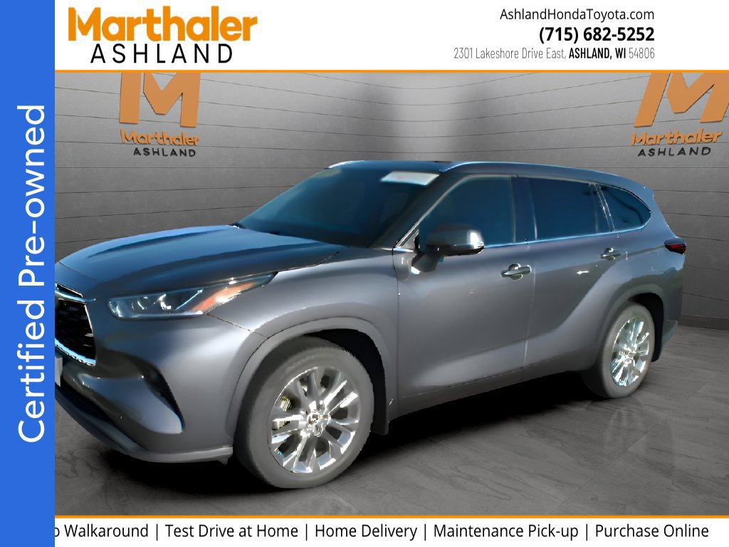 Certified 2021 Toyota Highlander Limited AWD/4WD image 1