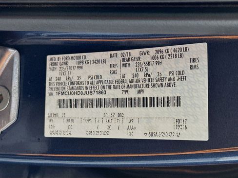 Used 2018 Ford Escape SEL image 38