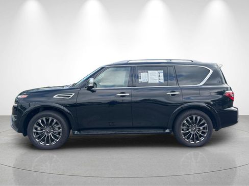 Used 2024 Nissan Armada Platinum w/ Captain's Chairs Package AWD/4WD image 2