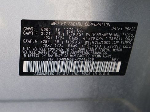 Used 2023 Subaru Ascent Limited w/ Technology Package image 44