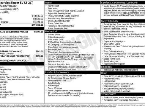 New 2026 Chevrolet Blazer EV LT image 4