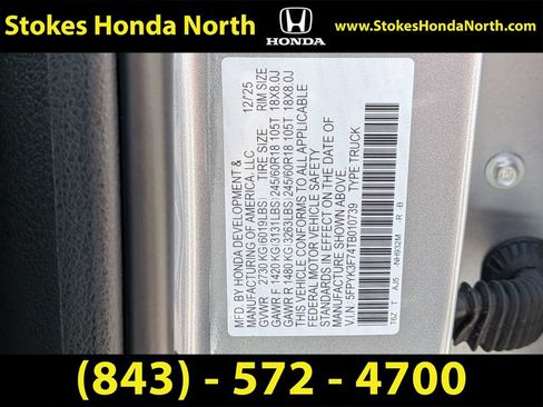 Certified 2026 Honda Ridgeline TrailSport image 7