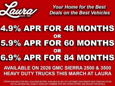 New 2026 GMC Sierra 3500 SLT w/ SLT Convenience Package image 4