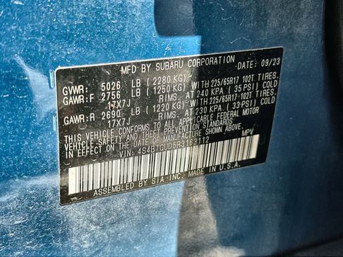 Used 2024 Subaru Outback Wilderness AWD/4WD image 23