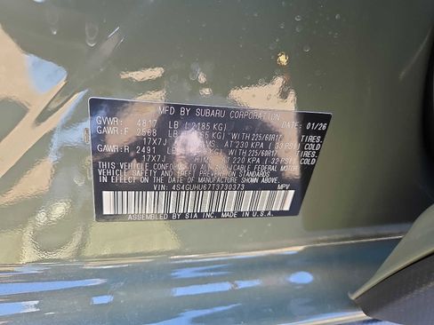 New 2026 Subaru Crosstrek 2.5i Wilderness AWD/4WD image 10