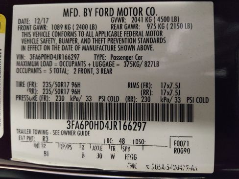 Used 2018 Ford Fusion SE w/ Fusion SE Technology Package FWD image 33
