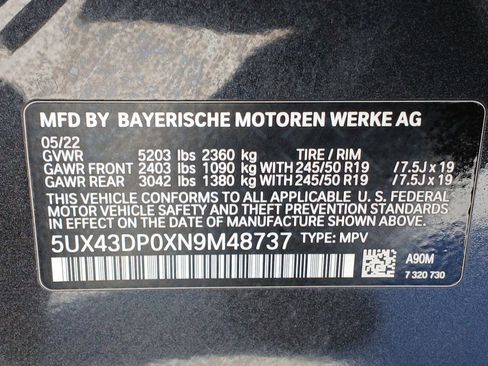 Used 2022 BMW X3 sDrive30i image 35