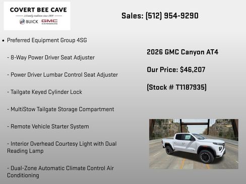 New 2026 GMC Canyon AT4 AWD/4WD image 6