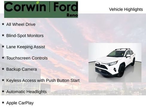 Used 2020 Toyota RAV4 XLE w/ All Weather Liner Package AWD/4WD image 8