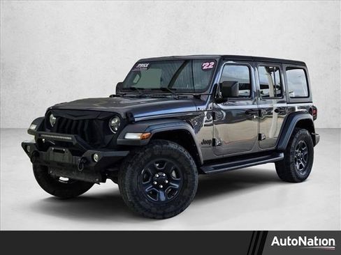 Used 2022 Jeep Wrangler Unlimited Sport AWD/4WD image 1