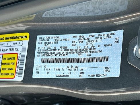 New 2026 Ford Ranger XLT w/ Black Appearance Package image 20