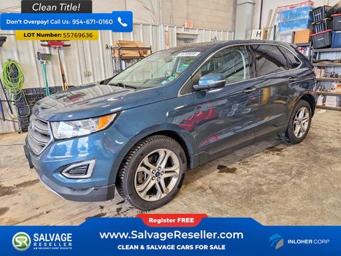 Used 2016 Ford Edge Titanium w/ Equipment Group 301A AWD/4WD image 1