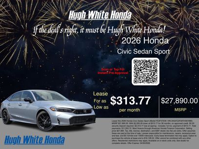 New 2026 Honda Civic Sport