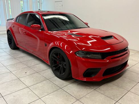Used 2021 Dodge Charger SRT Hellcat w/ Carbon/Suede Interior Package RWD image 1