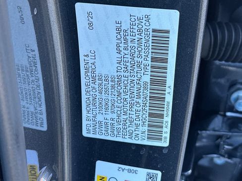 Certified 2025 Honda Accord Touring image 34