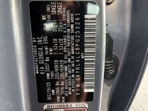 Certified 2023 Kia Sorento S w/ Panoramic Sunroof Package FWD image 35