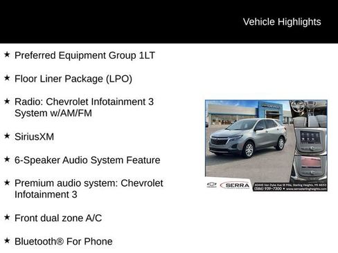 Certified 2024 Chevrolet Equinox LT w/ LPO, Floor Liner Package FWD image 4