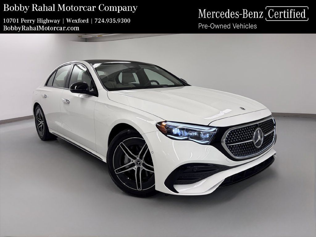Certified 2026 Mercedes-Benz E 350 4MATIC Sedan image 1