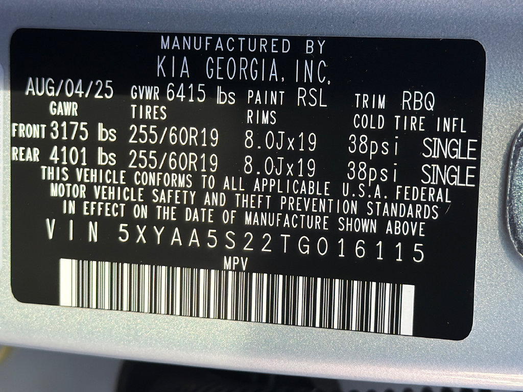 Used 2026 Kia EV9 Light RWD image 36