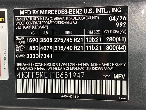 New 2026 Mercedes-Benz GLS 450 4MATIC image 37
