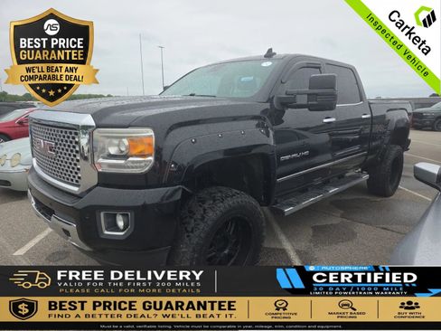 Used 2015 GMC Sierra 2500 Denali w/ Duramax Plus Package AWD/4WD image 1