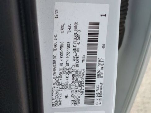 Used 2021 Toyota Tundra SR5 w/ SR5 Upgrade Package AWD/4WD image 36