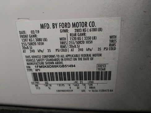 Used 2019 Ford Explorer XLT w/ Equipment Group 202A image 33