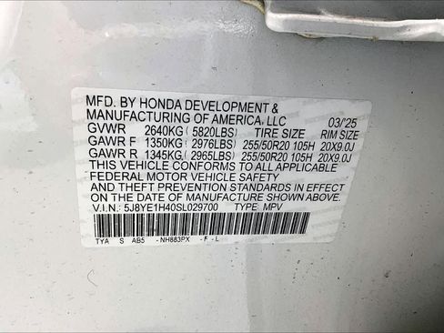 Certified 2025 Acura MDX SH-AWD w/ Technology Package image 18