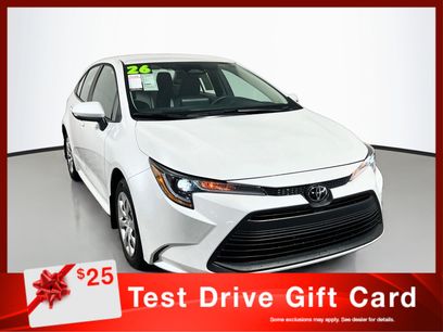 Used 2026 Toyota Corolla LE