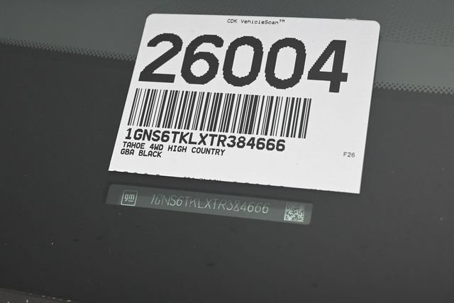 New 2026 Chevrolet Tahoe High Country AWD/4WD image 37