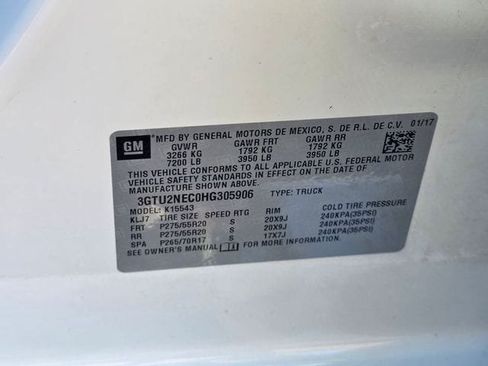 Used 2017 GMC Sierra 1500 SLT AWD/4WD image 27