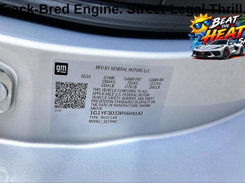 Used 2024 Chevrolet Corvette Z06 w/ Stealth Interior Trim Package RWD image 42